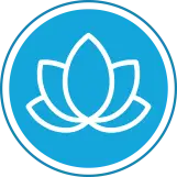 Optimist archetype icon of lotus blossom