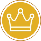 Commander archetype icon of crown