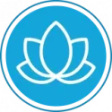 Optimist archetype icon of lotus blossom