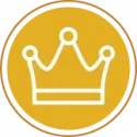 Commander archetype icon of crown